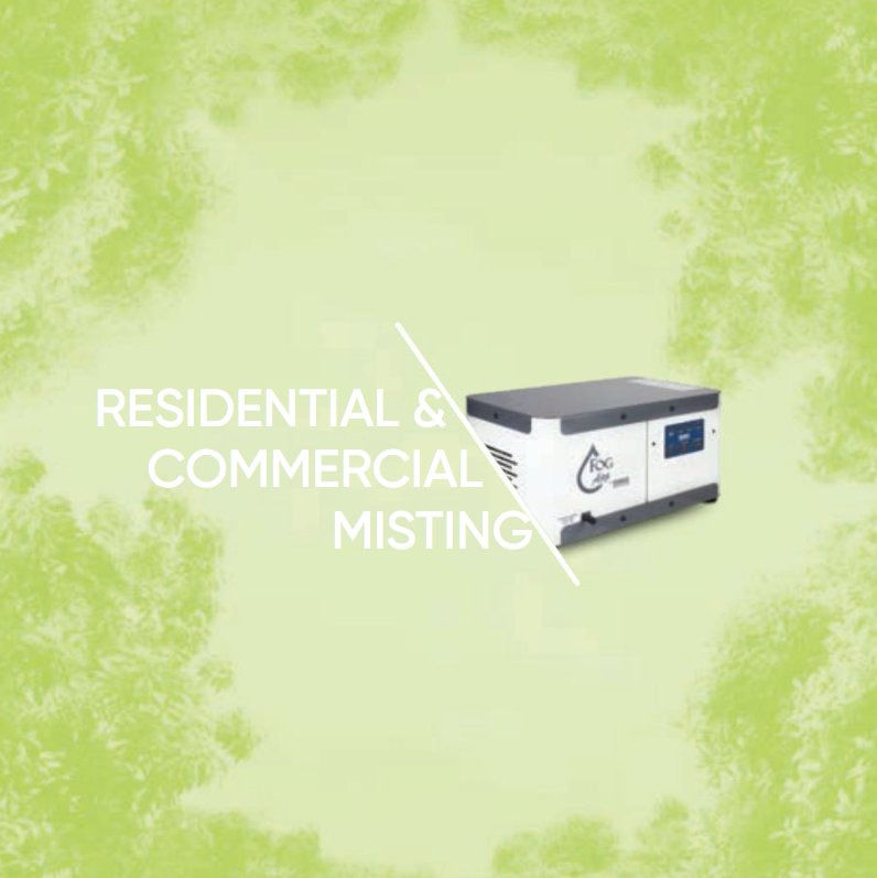 Discover the latest RESIDENTIAL &amp; COMMERCIAL MISTING SYSTEMS novelties in the new Idrobase Group catalog. lnkd.in/dBngHsz  #misting #passion4water #fog #residential #commercial #supermarkets #idrotech #clubdelmisting #idrobasegroup #gazebos #verandas #restaurants #pub
