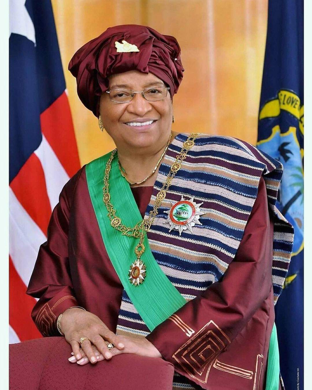 Happy birthday to you Madam Ellen Johnson Sirleaf, former President of the Republic of Liberia 