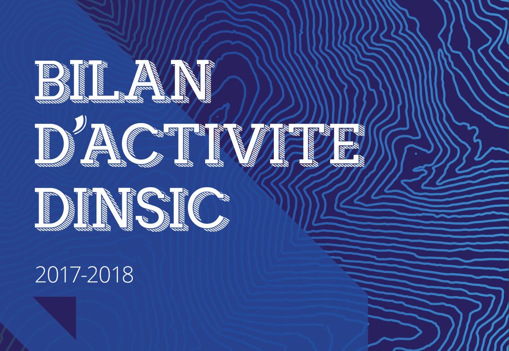 Bilan d'activité de la DINSIC 2017-2018