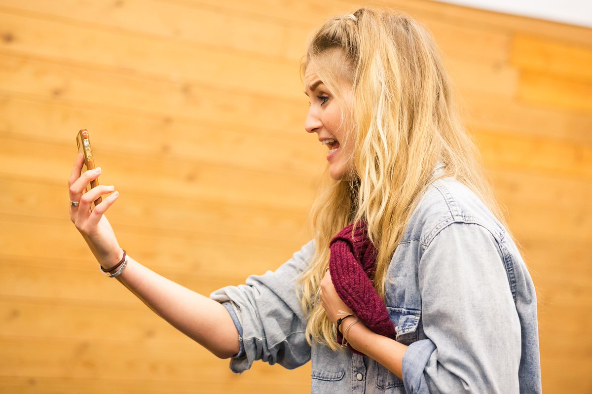 PlaygroundW10's tweet photo. Rehearsals cont for #Fanatical - have you got your tickets? https://t.co/i2yVCpCQ8l… #fanaticalaboutfanatical runs 8 Nov - 8 Dec @PlaygroundW10 - musical com at convention for cult hit #scifi TV show #Angel8 stars @SophiePowles #StephenFrost and @SuanneBraun https://t.co/Ngah9tXplg