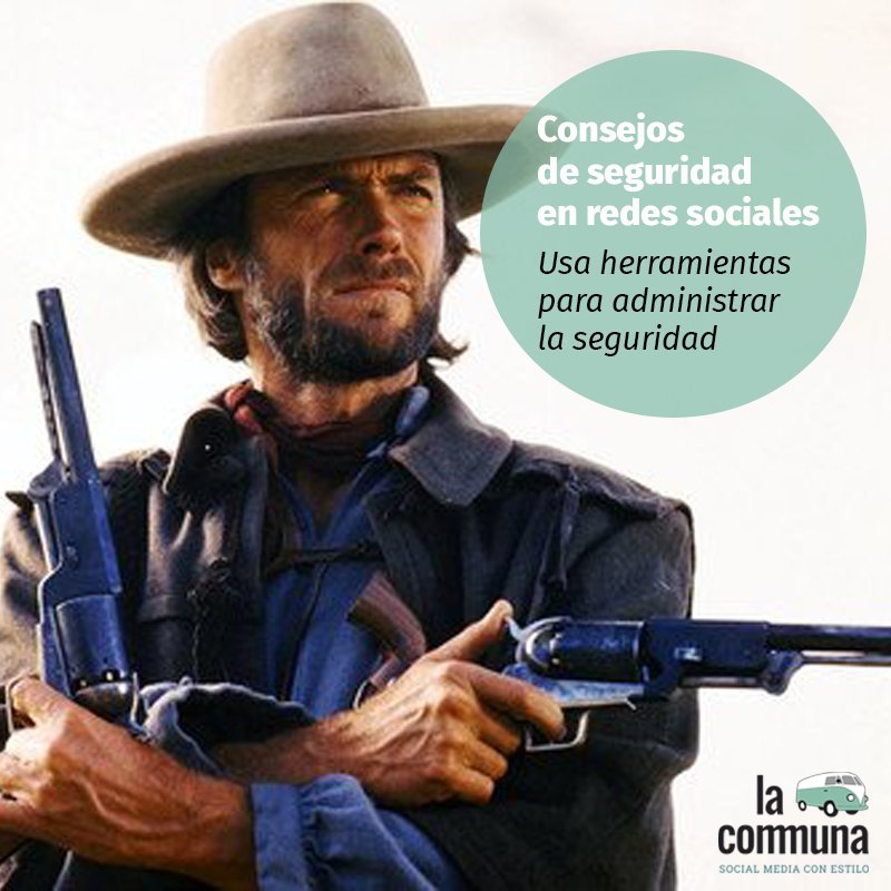 la_communa's tweet photo. Los lunes es día en el que compartimos un consejo de seguridad en RRSS. https://t.co/A6tfGVK7HL https://t.co/DuSz9H4Vky