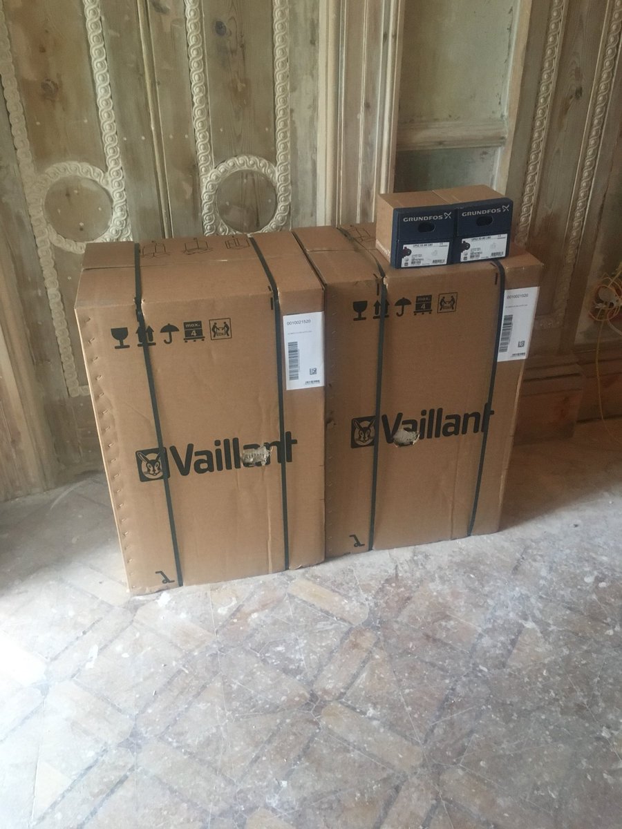 Got some big <a href="/vaillantuk/">Vaillant UK</a> gear going in over the next 2 weeks