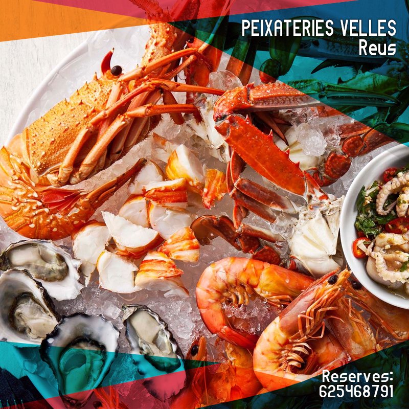 Us esperem!
De dimarts a diumenge obert al migdia.
Dijous, divendres i dissabte també per la nit.
Reserva la teva taula (grups, empreses, aniversaris...): 625468791

#peixateries #peixaterieshorari #peixateriesvelles #turismereus #amicsdereus #gastronomiareus #foodreus