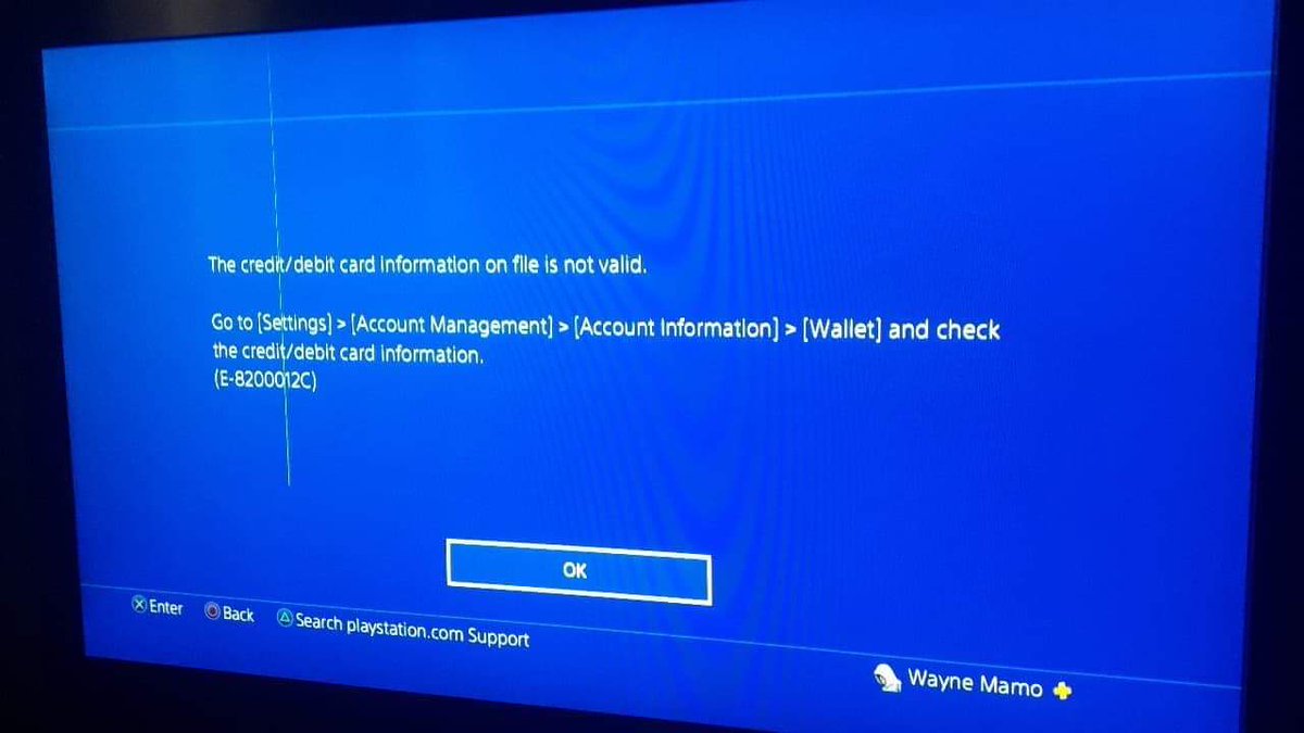 Ask PlayStation on Twitter: "@wayne_mamo Please make sure that the of the payment method matches the country of the PSN account for it to work. Also, sure that the card