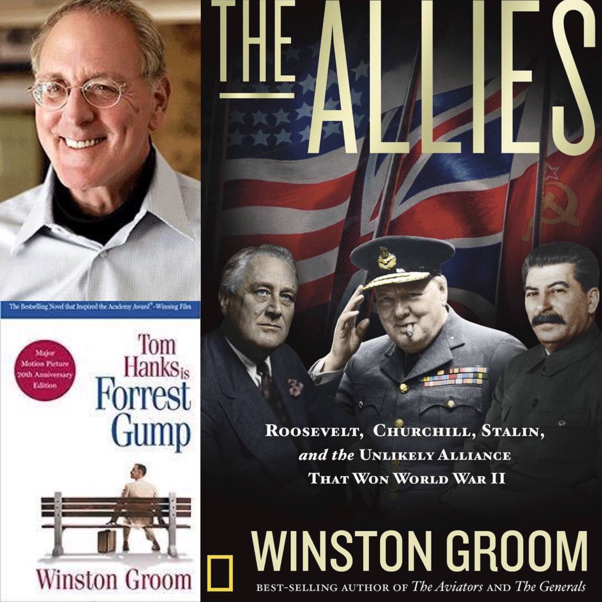 MiltonLitFest's tweet photo. We are so proud of our keynote speaker for the 2018 Milton Literary Festival! Winston Groom is someone who valiantly served our country In conversation at 10:00 in Milton City Hall—Council Chambers on November 10 https://t.co/v131DqRIHc #RunForrestRun, #TheAllies, #miltonlitfest https://t.co/UR43uJ6hC2