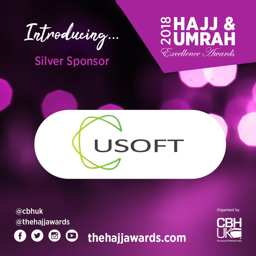 USOFTSOLUTION's tweet photo. USOFT Solution is pleased to announce our participation on the Hajj Awards 2018 in London. 

Contact us: https://t.co/OCskSkWTIb 

#USOFT #Solutions #Software #DigitalEra #tech #Hajj #Umrah #islamic_holiday #travel #Ziyarat #travel_agent #حج #hajjawards #hajjawards2018 #CBHUK https://t.co/q8PlEQYi1u