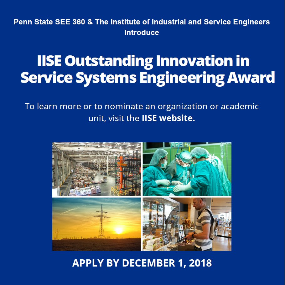 bbvq's tweet photo. For mor information visit https://t.co/GSoxFBKeO0 #iise #serviceengineering https://t.co/NYDs0QxaUY