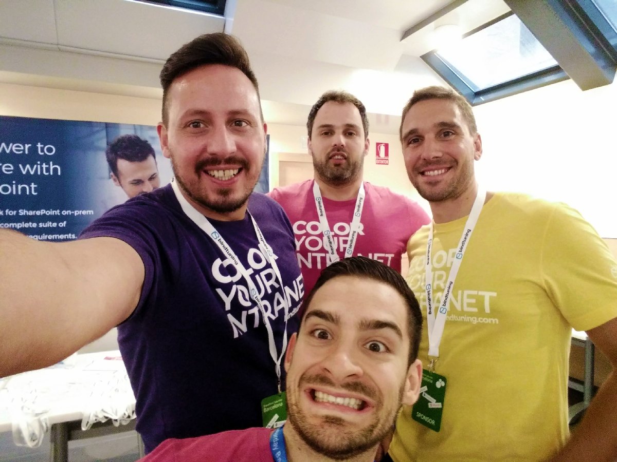 bindskins's tweet photo. Thank you for having us #SPSBCN! ๐๐ฝ๐ To know more about how you can turn your intranet into a connected and colorful workplace, go to https://t.co/zG8sepbvYK. #ColorYourIntranet #MSPartner https://t.co/4HyZARFz20