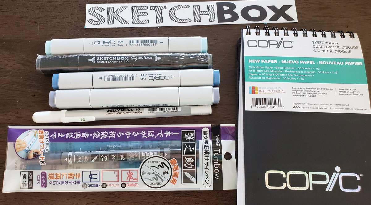 sugarpoultry's tweet image. The November #sketchbox is awesome!!! 😍