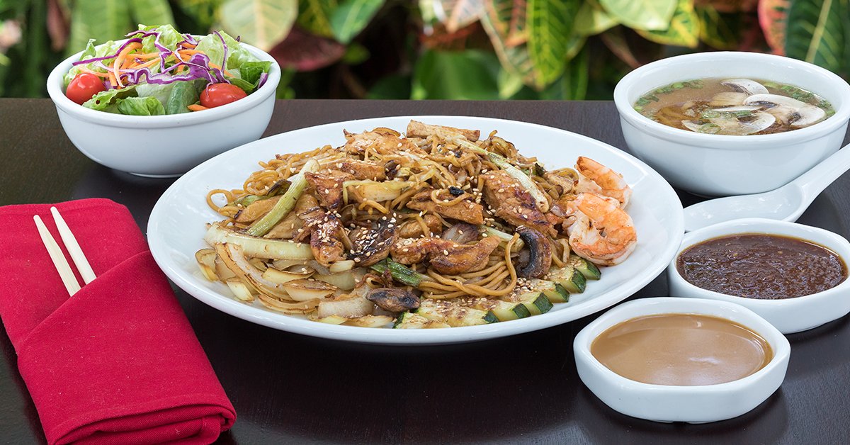 Benihana's tweet image. Lunch at your fingertips. Order Benihana online for delivery or pick up: ow.ly/ADA330hVTFz