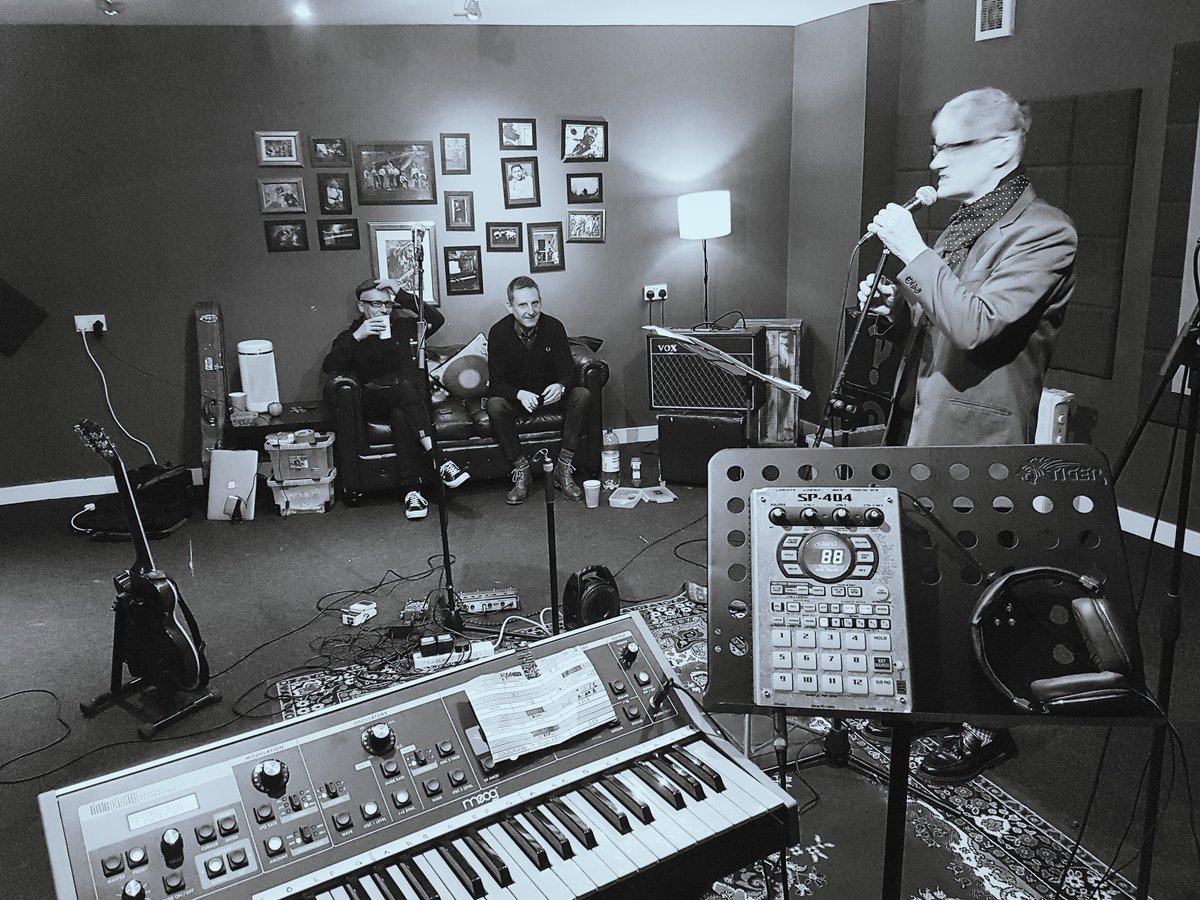 Working hard/Hardly working on the next album at Blueberry Hill.