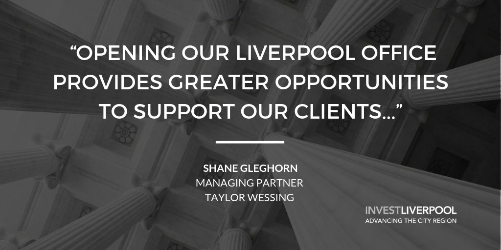 Warm welcome to <a href="/TaylorWessingUK/">Taylor Wessing LLP</a>, who have opened their new #Liverpool office today! Read the full story > investliverpool.com/news/taylor-we… #InvestLiverpool 🤗🤗🤗