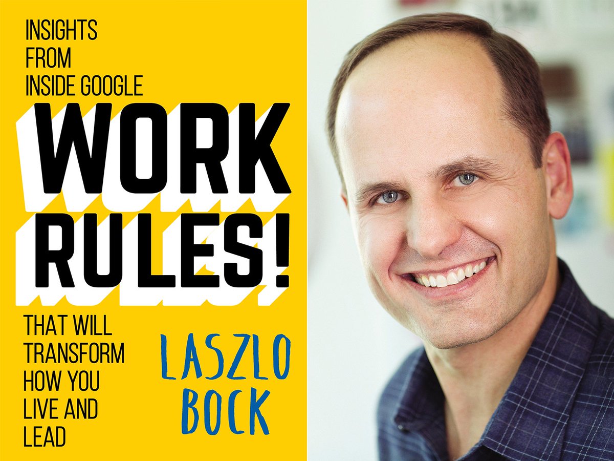 My guest on hsuuntied.com/lbock/ is <a href="/LaszloBock/">Laszlo Bock</a> (humu.com/company/), Founder &amp; CEO of @humuinc and Author of "Work Rules!" (amazon.com/Work-Rules-Ins…)