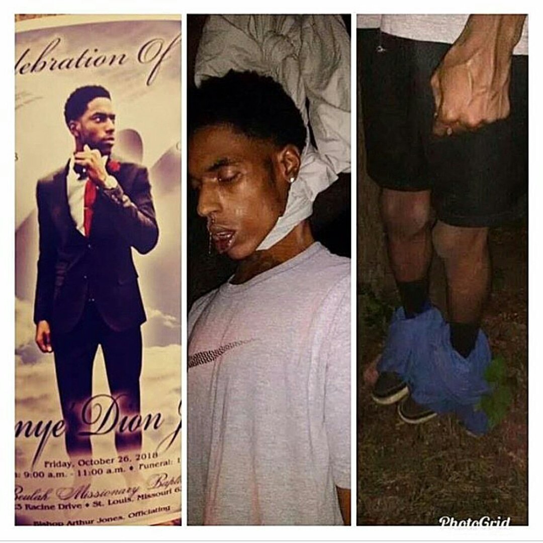 MelvinCozart2's tweet image. This just happened October 17th 2018. Not 1918. But 2018. This young brother was hung in his backyard. Dayne Jones mother is a community activist in St. Louis Missouri. I grieve for his mother Melissa Mckinnies, and our people. The least we can do is share this post.LinkResources