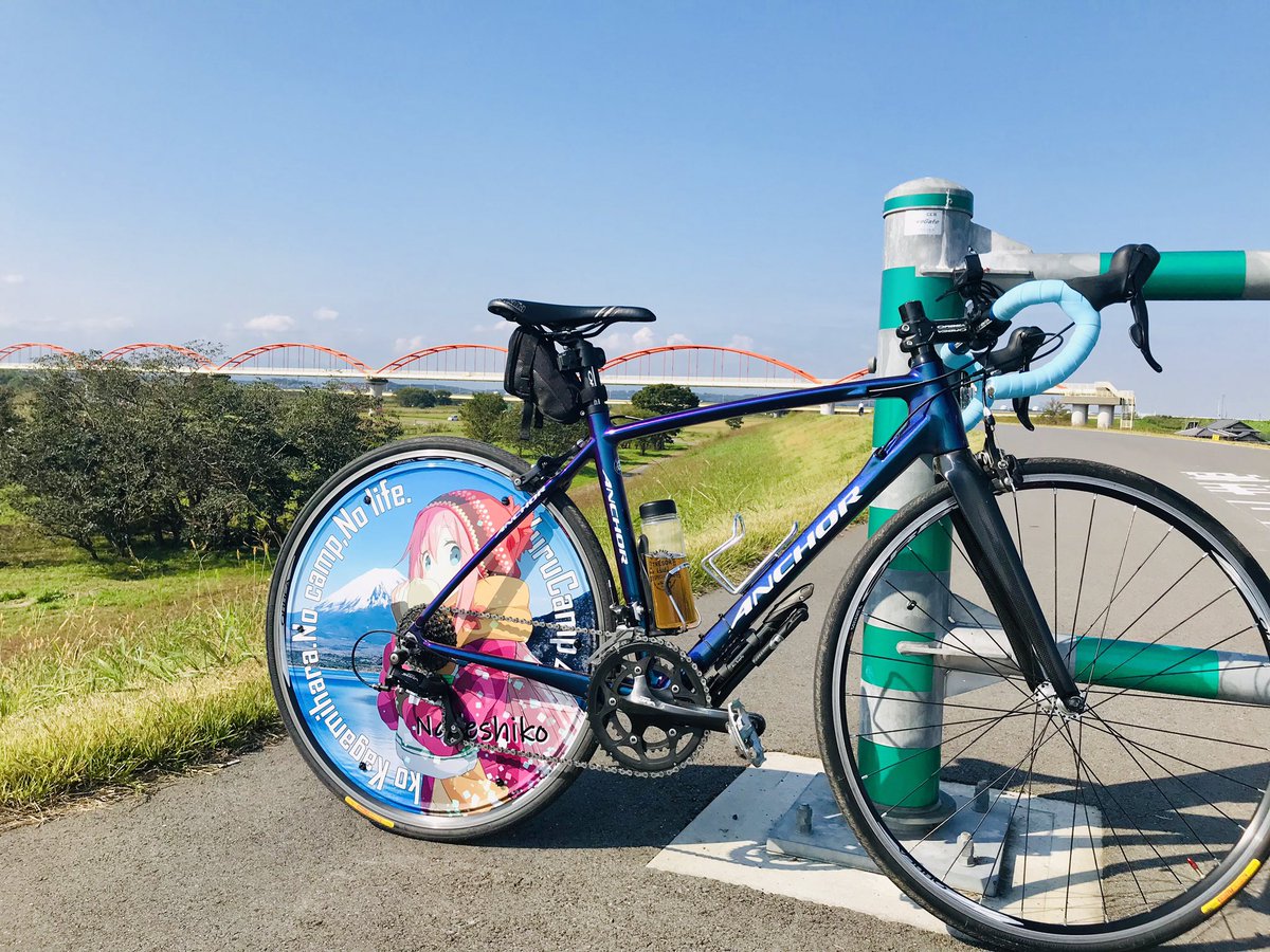 Masato 突然ですが 痛チャリ作ってみました デザイン 自分 施工 自分 印刷 のらいも工房 Noraimokobo ヤマノススメもゆるキャンも好きなので選べませんでした 今後 イベント参加予定 痛チャリ ヤマノススメ ゆるキャンd のらいも工房