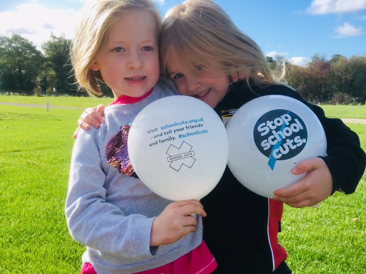 SOSEastMidlands's tweet photo. Kathryn &amp; Lottie are waiting for #Budget2018 announcement to see if @DamianHinds @PhilipHammondUK will be giving more money to their schools.  Time is up ⏰for #SchoolCuts ✂️ #parentsteachersunite @SOSBirmingham @autism_dad_uk @SaveSchoolsUK @cyclingkev https://t.co/zsj65J0i92
