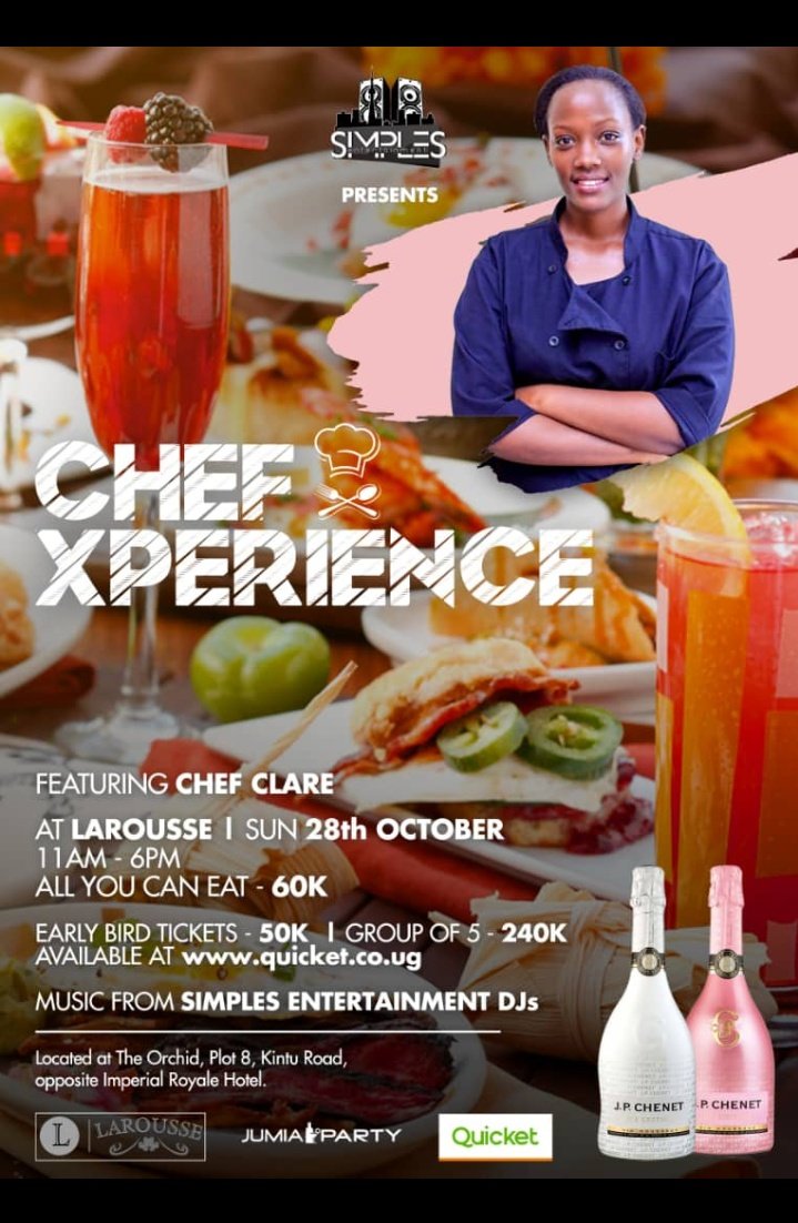 viclandwines's tweet photo. We're still reminiscing about #ChefXperience at @LarousseUganda ... good food and good drinks made our Sunday as good as it gets! #JPchenet https://t.co/vU6AlZw3lC