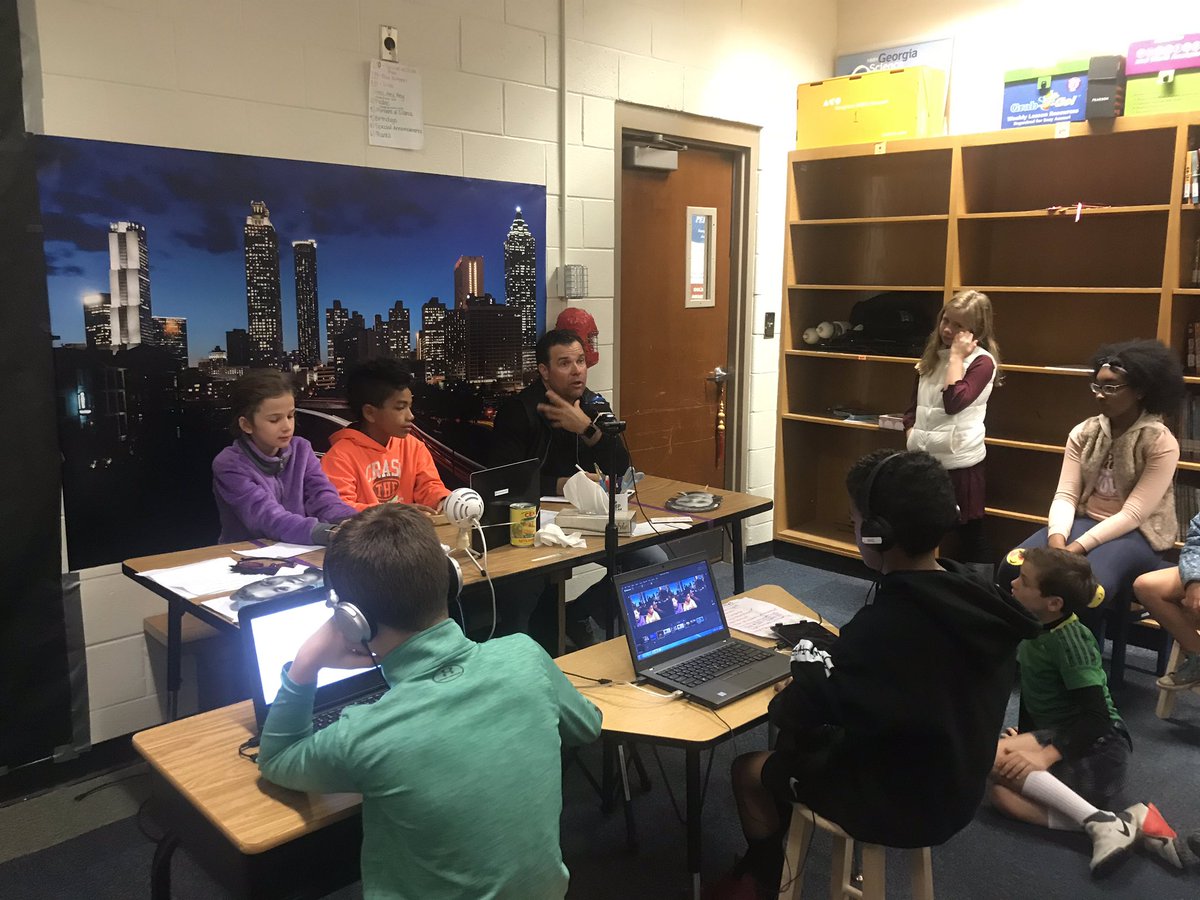 Morningside ES (APS) (@apsmorningside) on Twitter photo Thank you @JustinFarmerWSB for allowing our broadcast team to learn from you and work with you this morning! #AllDolphinsIn #RealCareerLearning <a href="/AudreySofianos/">Audrey Sofianos</a> @HMBrookins @MrPaul24 <a href="/atlantaeducator/">Brian Baron</a> @APLeverette Thank you @JustinFarmerWSB for allowing our broadcast team to learn from you and work with you this morning! #AllDolphinsIn #RealCareerLearning <a href="/AudreySofianos/">Audrey Sofianos</a> @HMBrookins @MrPaul24 <a href="/atlantaeducator/">Brian Baron</a> @APLeverette