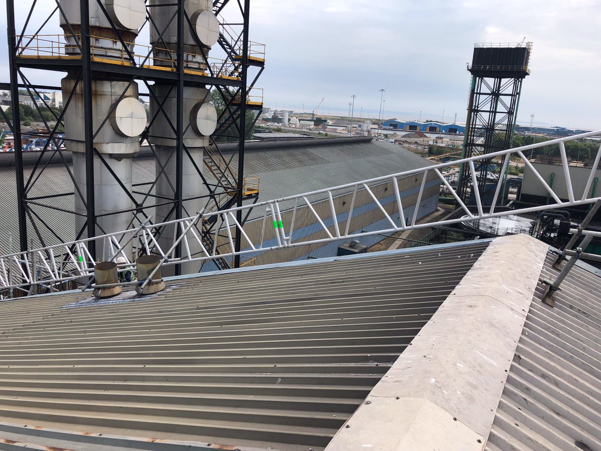Another phase of roof refurbishment works completed at <a href="/CELSASteelUK/">CELSA Steel UK</a>
#Cardiff #Scaffolding #Wales #Access #EdgeProtection #FallPrevention #Celsa