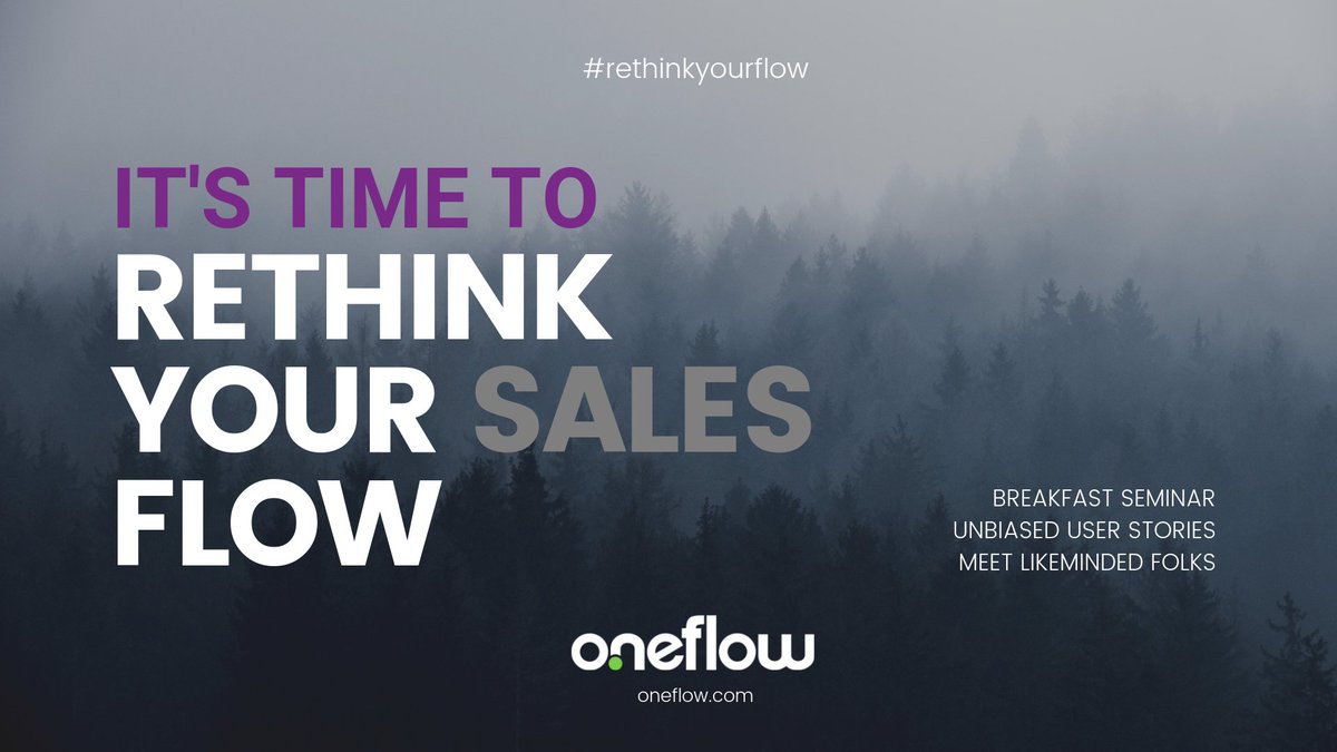 oneflowcom's tweet photo. Is your CEO or Head of Sales aware of the sales opportunities enabled by the new generation of #esign tool? Join us for an inspiring breakfast event run by our customers: https://t.co/JBOrSkV3n5 #rethinkyourflow #econtract #sthlmtech #startup #nordicmade #esigning #esignering https://t.co/YRkBtZvHlh