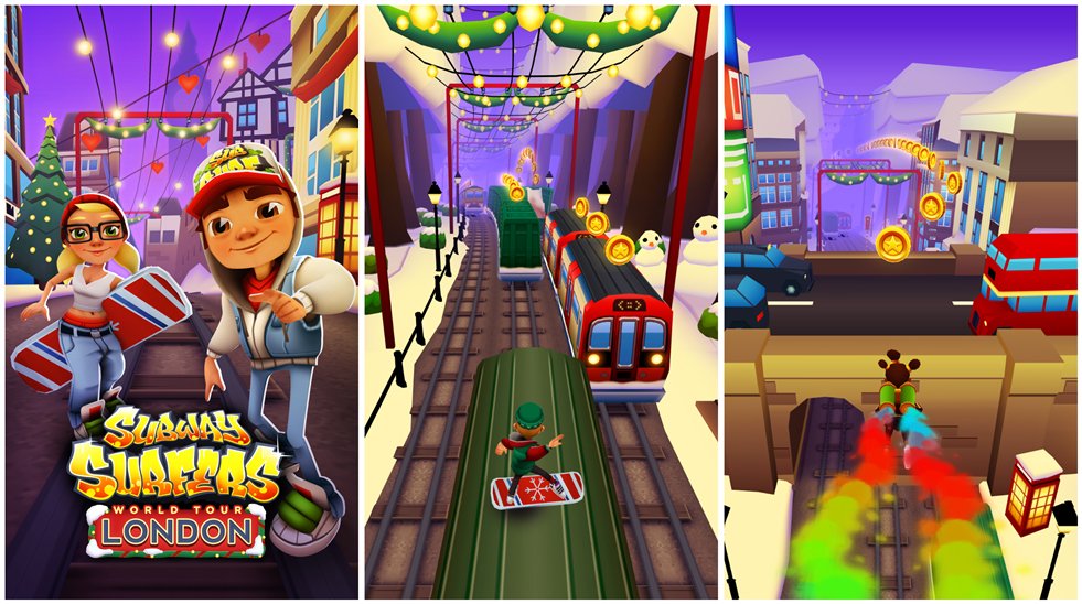 Subway Surfers is going to London on nov 20th #subwaysurfers