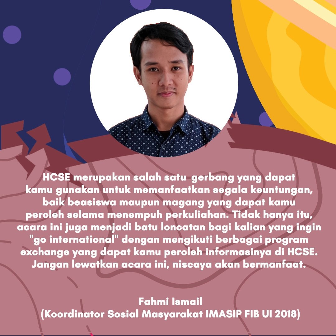 HCSE UI 2018 tweet media