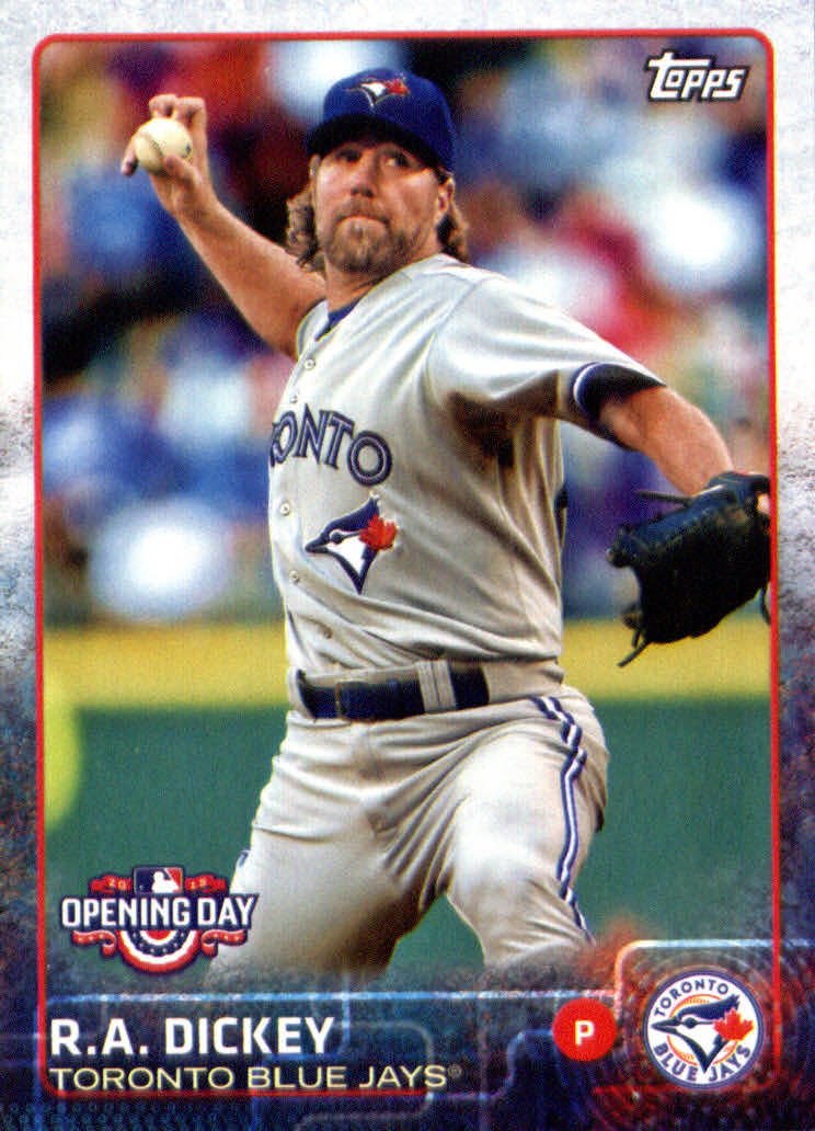 Happy 44th Birthday to former Toronto Blue Jays knuckleballer R.A. Dickey! 