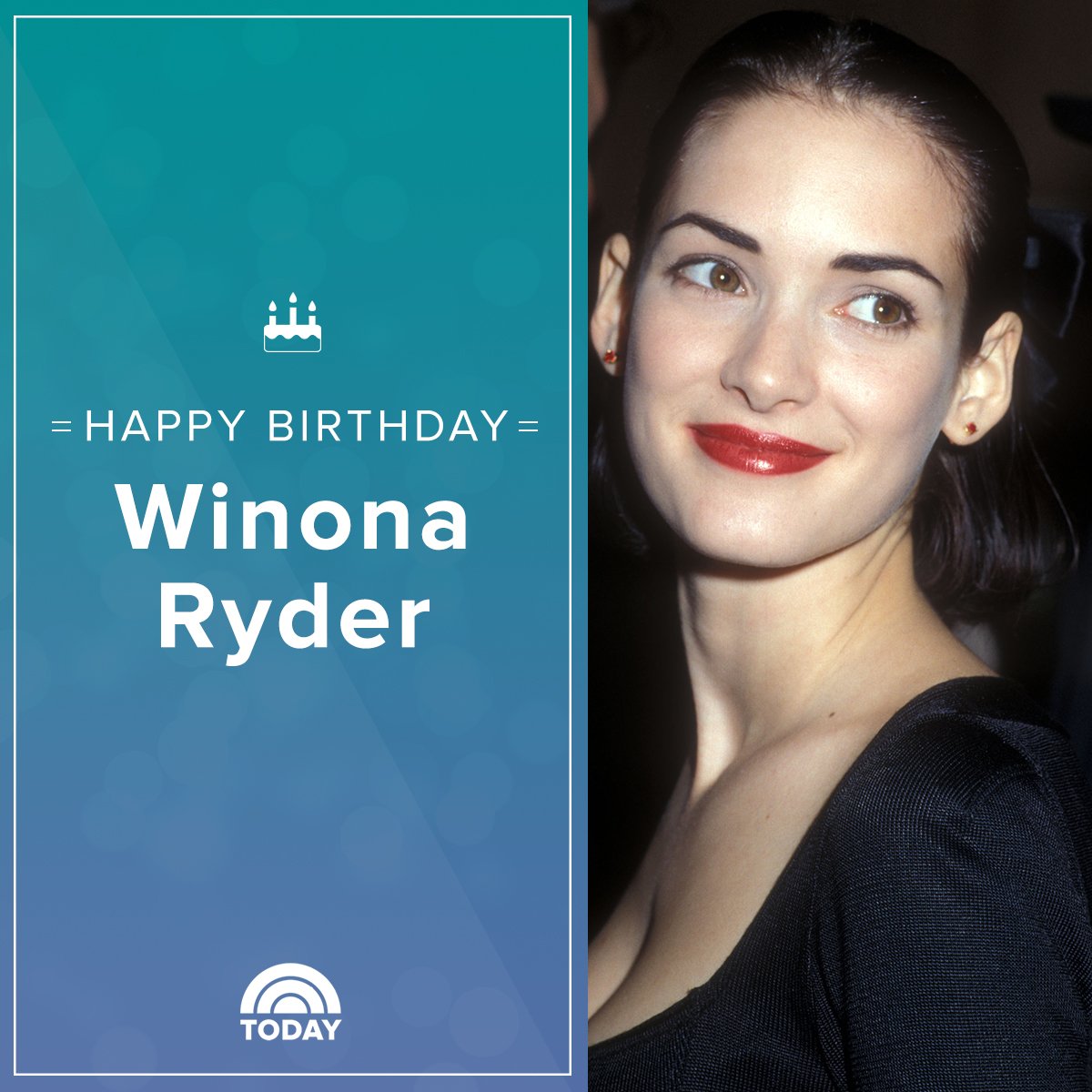 Happy birthday, Winona Ryder! 