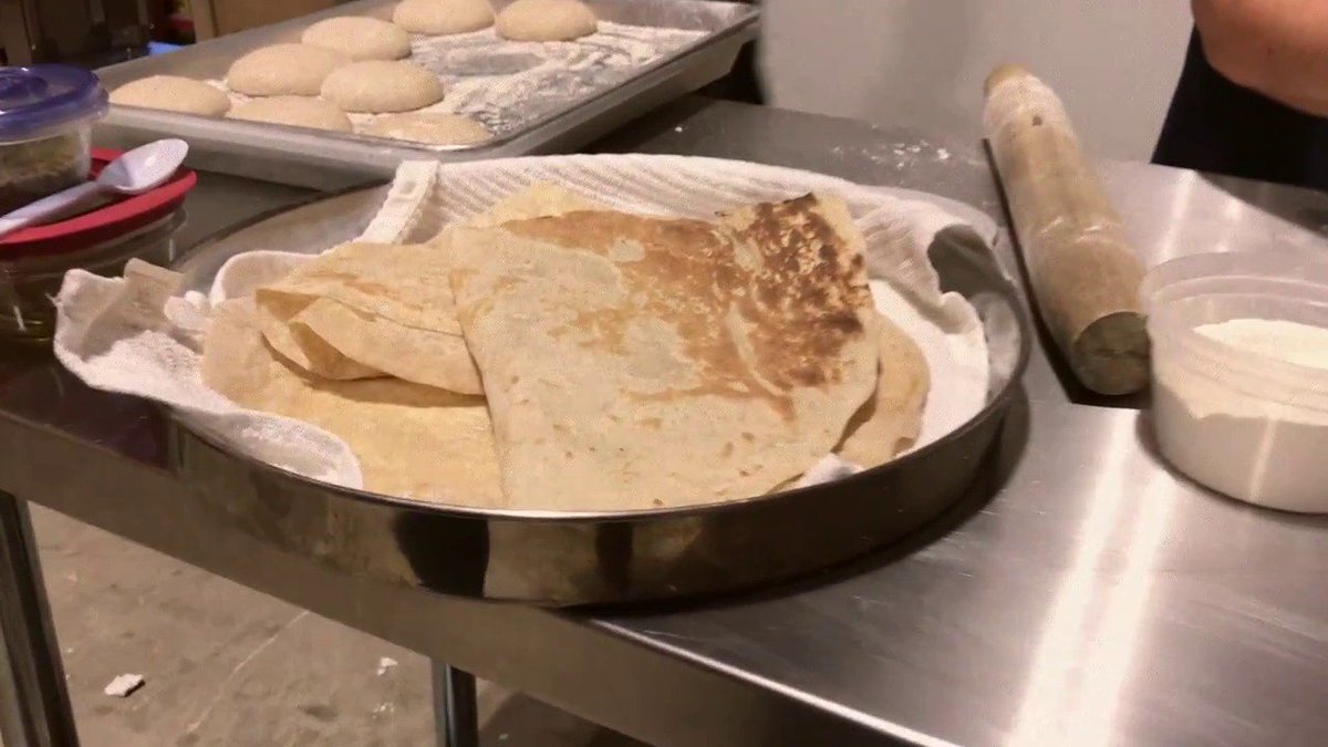 spinninggriller's tweet photo. #Markouk or #SajBread is a famous Middle Eastern #bread. Saj Bread is paper thin translucent and is traditionally large in size from 40-60 cm in diameter.
You can buy your #SajMachine from #SpinningGrillers and add a Middle Eastern flair to your restaurant.
#foodgasm #foodie https://t.co/P1Z6UzLUzd