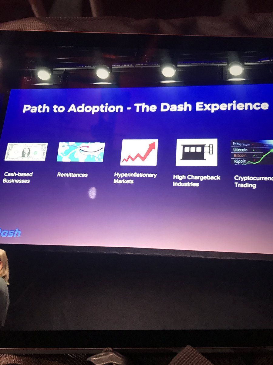 jlekube's tweet photo. #cryptosummit  Great DASH presentation &amp; Core Team https://t.co/Xe1tULXAZU