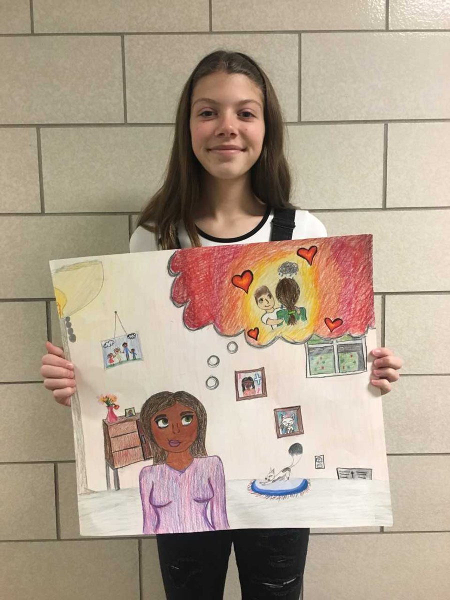 CocuzziArt's tweet image. Congratulations to this year's Lions Club Peace Poster Winner: Mika Toscano. #lionsclub #gcpride