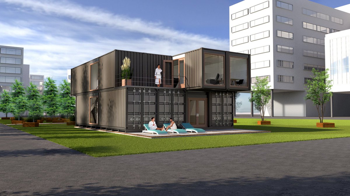 Vergunning verleend nieuwbouw Urban Wellness <a href="/AmsterdamNL/">Gemeente Amsterdam</a>. SOAK is een modulaire en verplaatsbare kleinschalige stads-spa opgebouwd uit acht ecologisch verbouwde zeecontainers. De verschillende modulaire sauna-, hammam- en lounge units zijn door het Pop Up karakter verplaatsbaar.