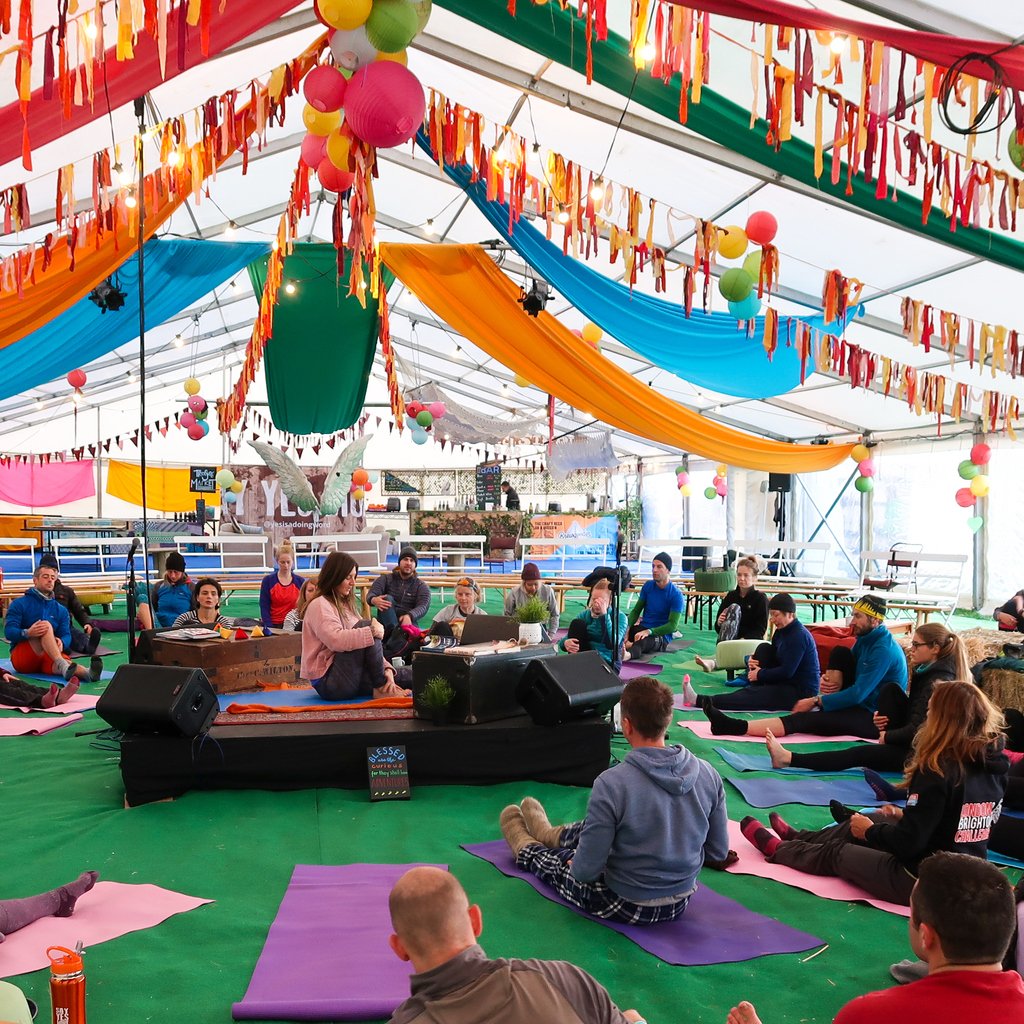Marina (@marinaquiose) on Twitter photo Such a colourful setting for a class! I loved that the tent was closed up and had heating, it wasn't that cold at all even at 7:30 am 😀
#Yestival <a href="/theyestribe/">SayYesMore</a> Such a colourful setting for a class! I loved that the tent was closed up and had heating, it wasn't that cold at all even at 7:30 am 😀
#Yestival <a href="/theyestribe/">SayYesMore</a>