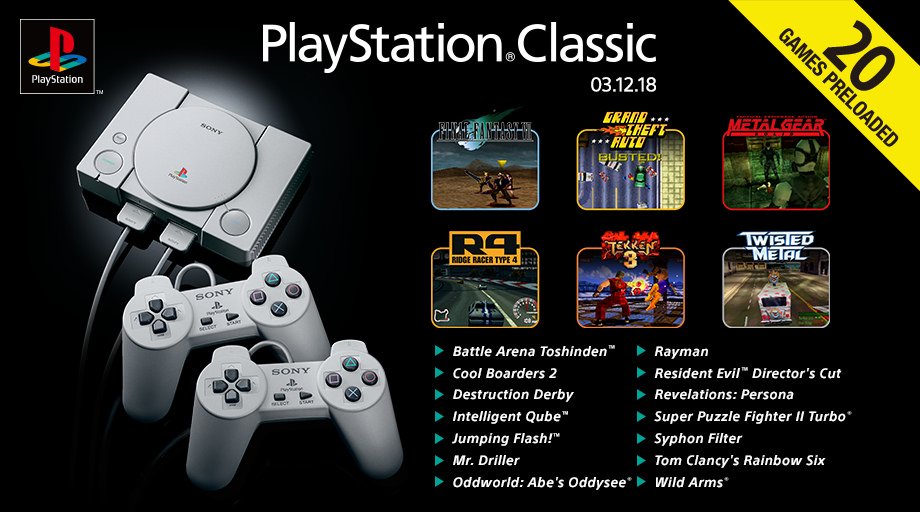 PlayStation Classic coming this Christmas  DqrSsfdVYAItgSd