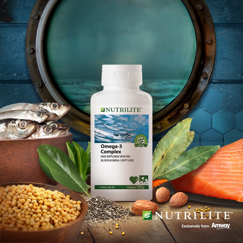 Omega 3 complex nutrilite salmon Obat Nutrilite