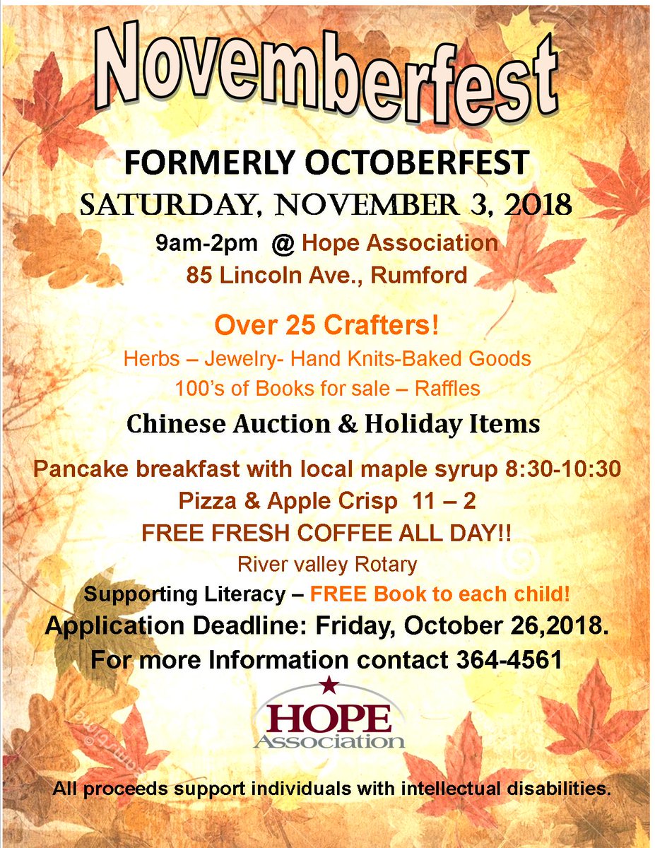 HopeAssoc's tweet image. #novemberfest#craftfair#hopeassociation