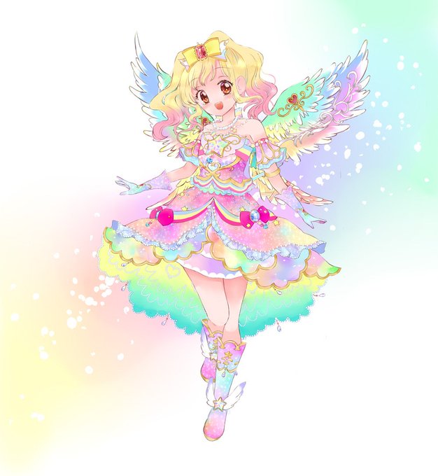 アイカツ 星のツバサドレスセット レインボーエトワール 虹野ゆめ