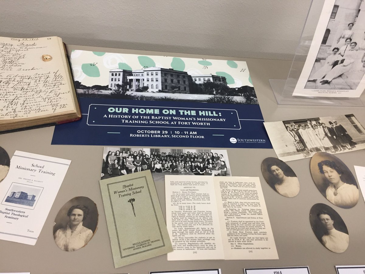 SWBTSlibraries's tweet photo. Your #SWBTS Librarians are excited for our Archive Talk today at 10. We hope to see you there! https://t.co/riWuuUtagV
