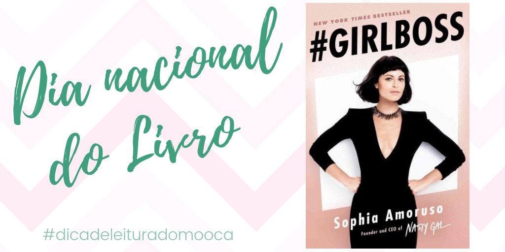 moocaworkspace's tweet image. Em comemoração ao Dia Nacional do Livro, o Mooca Workspace traz uma indicação best seller para você empreendedor! O livro #GIRLBOSS da Sophia Amoruso, fundadora e presidente executiva da Nasty Gal, uma varejista de moda de US $ 100 milhões. da autora 📚