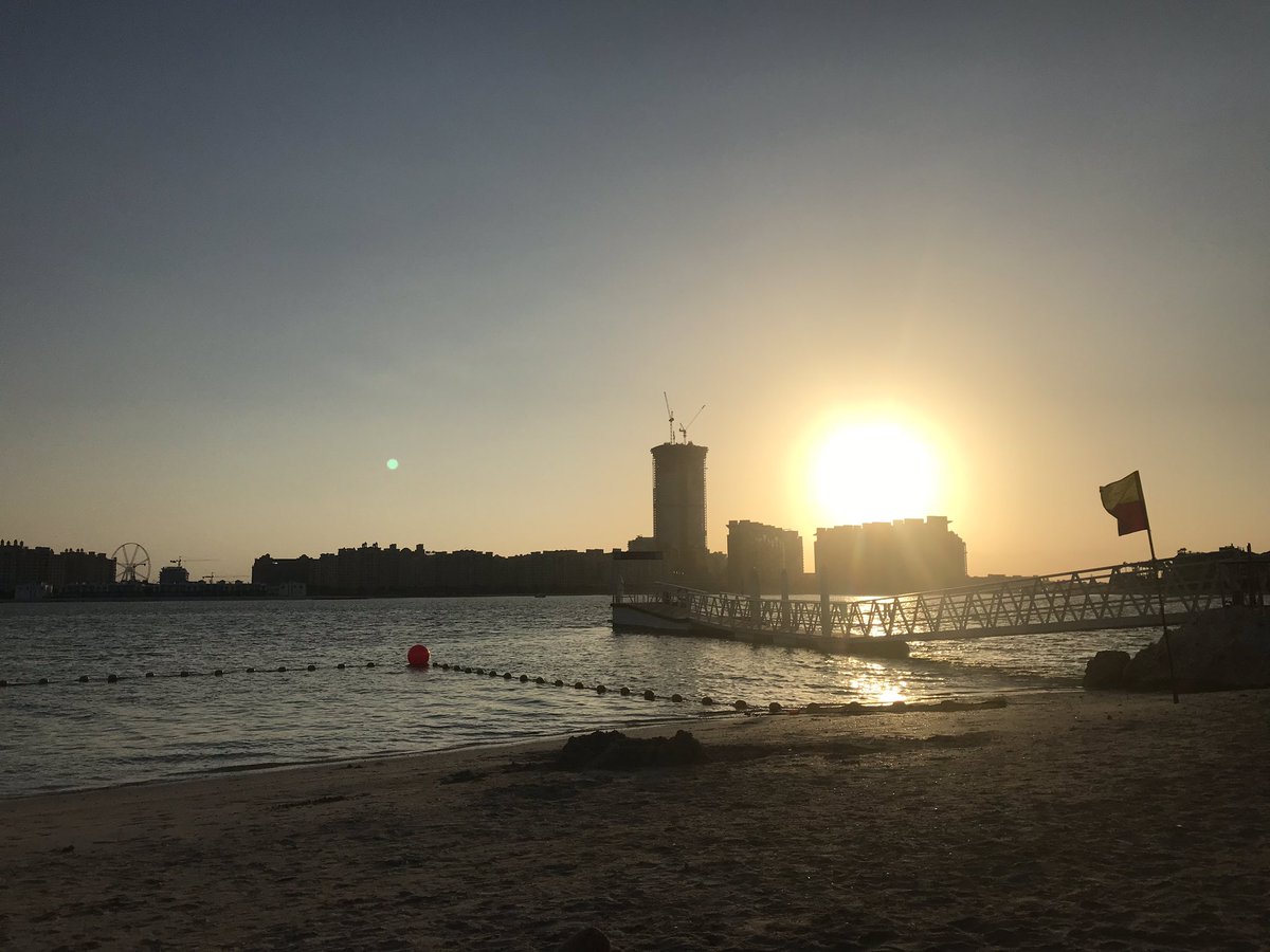 NormanLucy's tweet image. @RixosThePalm amazing sunset #Dubai2018 #rixospalm