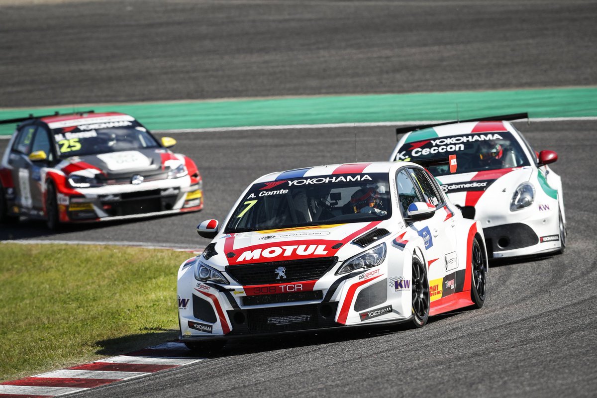 Phil_Kinch's tweet photo. Wow!! Three cracking @FIA_WTCR races from @suzuka_event with three worthy winners in @KevinCeccon @Huffsport & #GabrieleTarquini & another sterling performance from #AurelienComte
7 drivers fight for the Drivers Title in Macau but realistically its Tarquini vs Muller #WTCR https://t.co/mv8FlfMtBJ