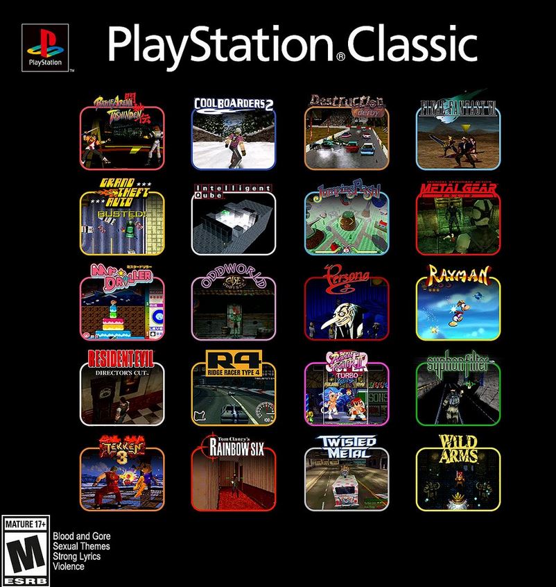 ps classic gamestop