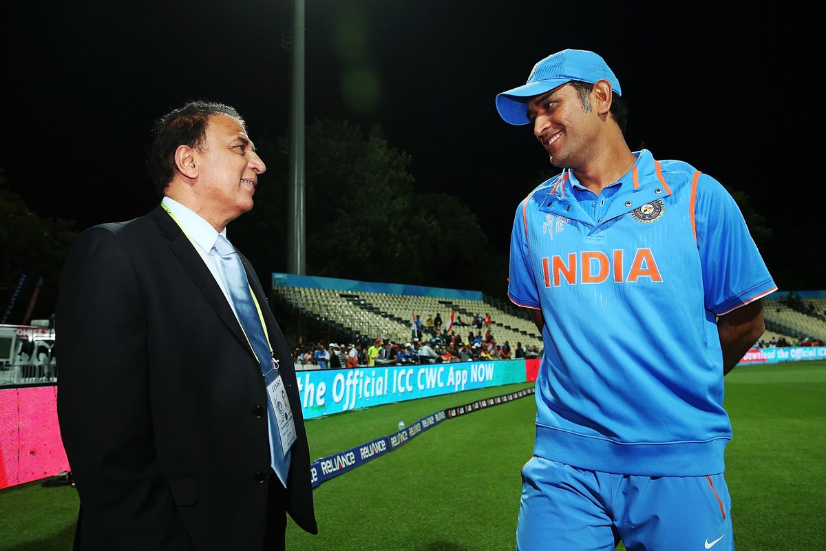 ICC's tweet photo. "@msdhoni is an absolute must for the 2019 @cricketworldcup" - Sunil Gavaskar.

Do you agree?

➡️ https://t.co/xVhKW1RTBA https://t.co/k0FNLIR0GH