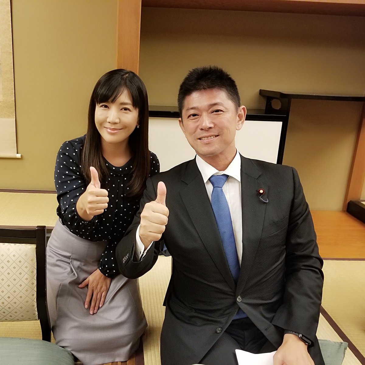 松本マキ No Twitter 先日 中央大学の集まりに出席 大学が誇るob高村正彦先生 先日自民党副総裁 を退任され 現在は党憲法改正推進本部の最高顧問に就任されています のご長男 高村正大衆議院議員もいらしていました 秋の味覚に舌鼓をうち 和やかに近況報告