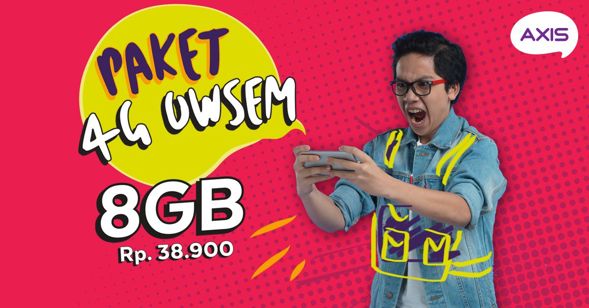 AXISgsm's tweet photo. Kenapa harus Crown kalo bisa jadi Ace? Yuk naikin level kamu terus tanpa putus dengan kuota Bronet 4G OWSEM.

Btw udah aktifin paketnya belum? Buruan cek di *123# atau AXISNet sekarang! #OWSEM https://t.co/y77CAcySV6