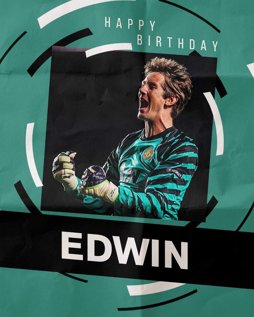 Wishing Edwin van der Sar a very happy birthday! 