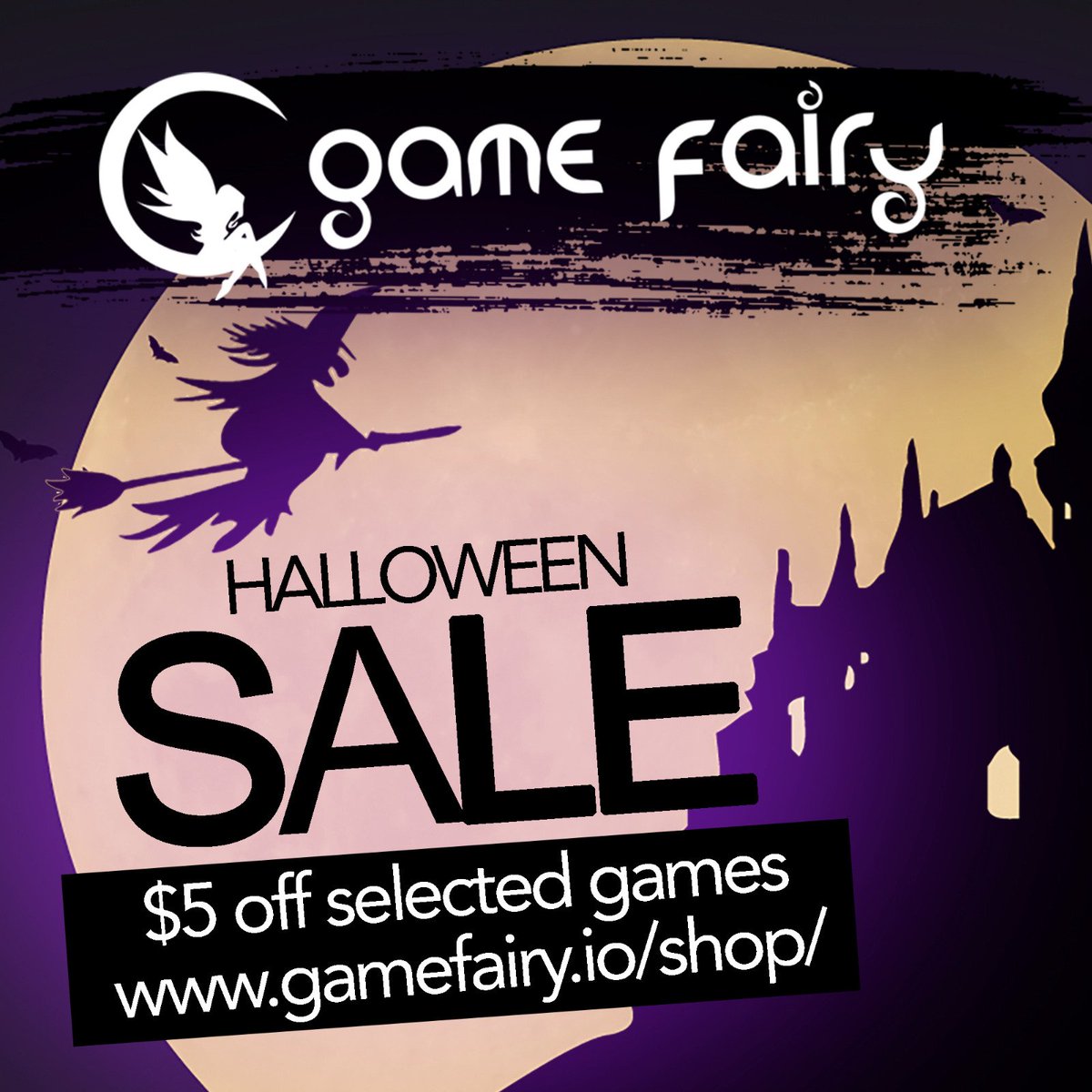 LimitedGameNews's tweet image. Check out @gamefairy_io's #HalloweenSale for good deals!
$5 off selected titles:
#DarkestDungeon, #HeroDefense &amp;amp; #Toby

Also the 2 Game Fairy EXCLUSIVE titles:
#PixelHeroes &amp;amp; #Trulon

Shop here: gamefairy.io/shop/

#indiegames #Halloween #PS4 #Nindies #NintendoSwitch #Switch