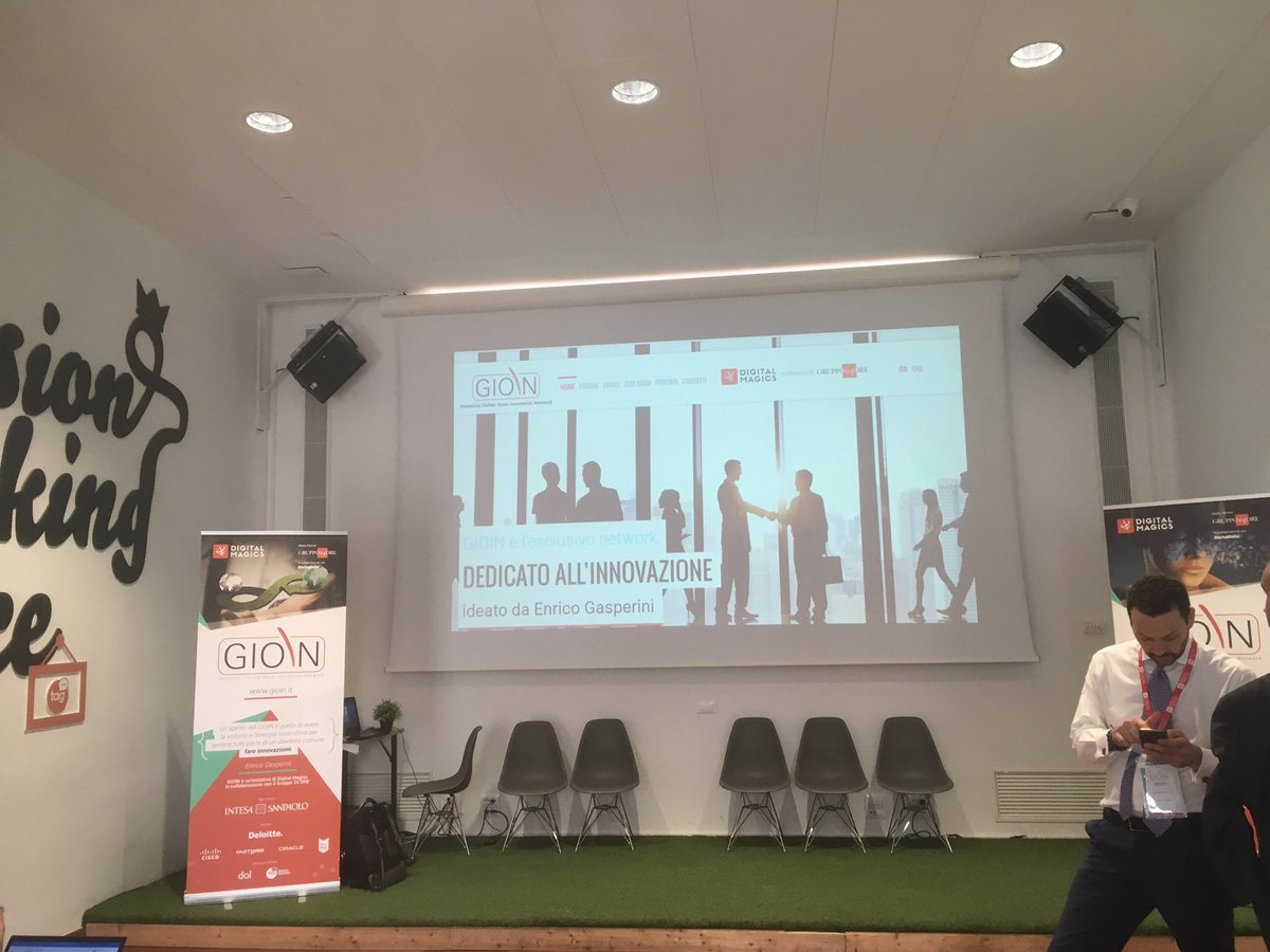 Tra poco <a href="/TalentGardenit/">Talent Garden Italy</a> Poste Italiane a Roma nuovo evento #GIOIN su #CircularEconomy: l'Open Innovation delle imprese dell'Economia Circolare grazie alle tecnologie esterne delle #startup

<a href="/intesasanpaolo/">Intesa Sanpaolo</a> <a href="/DeloitteItalia/">Deloitte Italia</a> <a href="/DueDiLatte/">DueDiLatte</a> <a href="/greenideatech/">Green Idea Tech</a> @RifoLab <a href="/LAYLAPAVONE/">Layla Pavone ⭐️</a> @lele64