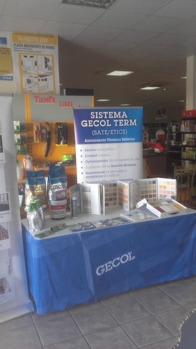 GECOLoficial's tweet photo. Punto de Venta Activo en Bipacom en Viator (Almería) con nuestro Técnico-Comercial @JSiciliaGECOL acompañado de Miguel, jefe de compras del almacén
#GECOLequipo #SiempreCerca #GECOLpva https://t.co/Jtyi2virQ1