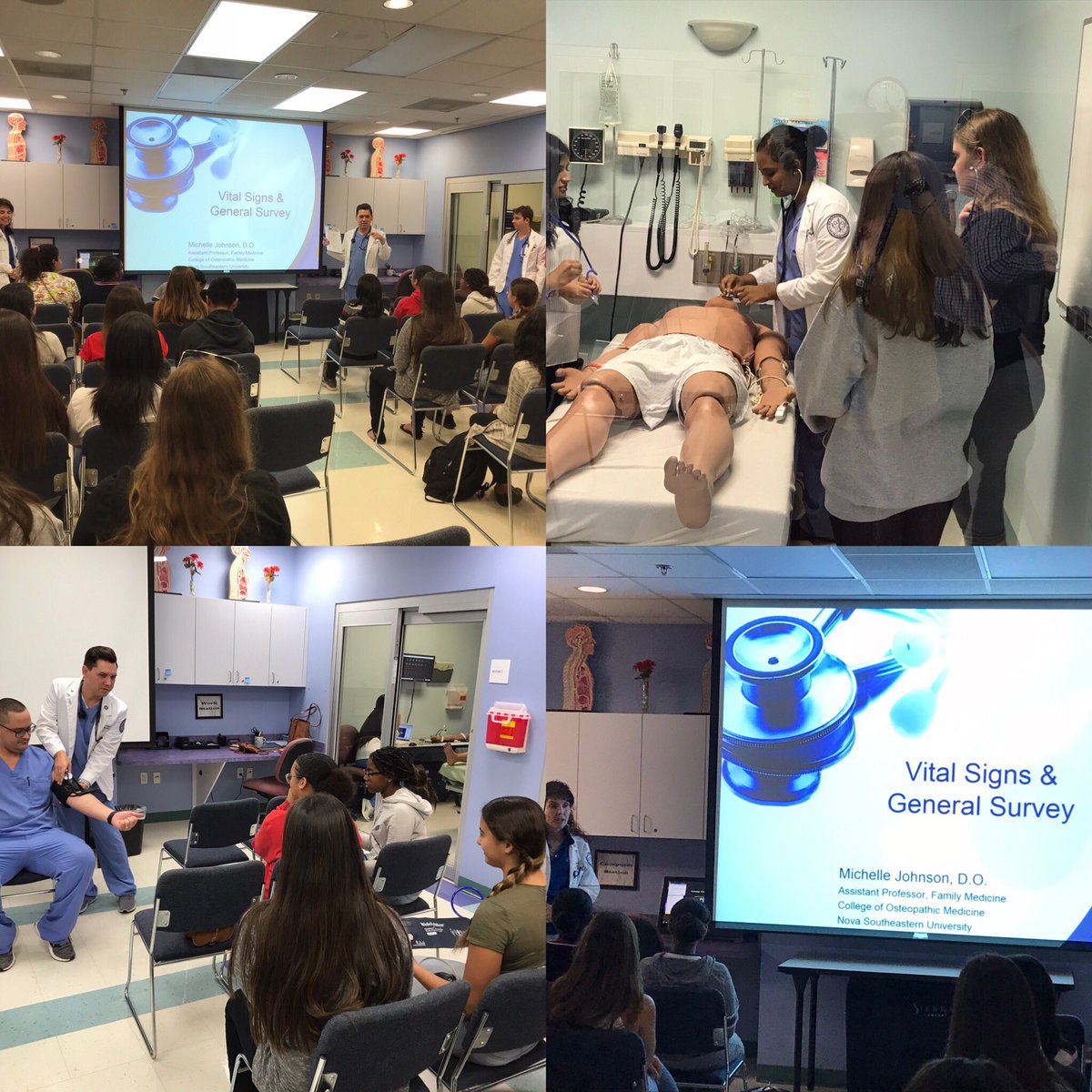 nsucomed's tweet photo. High School students explore #Medicine #MedicalExplorers #NSUMedEx @NSUFlorida #STEMed #premed #CommunityEducation https://t.co/OQQyvD0m3S